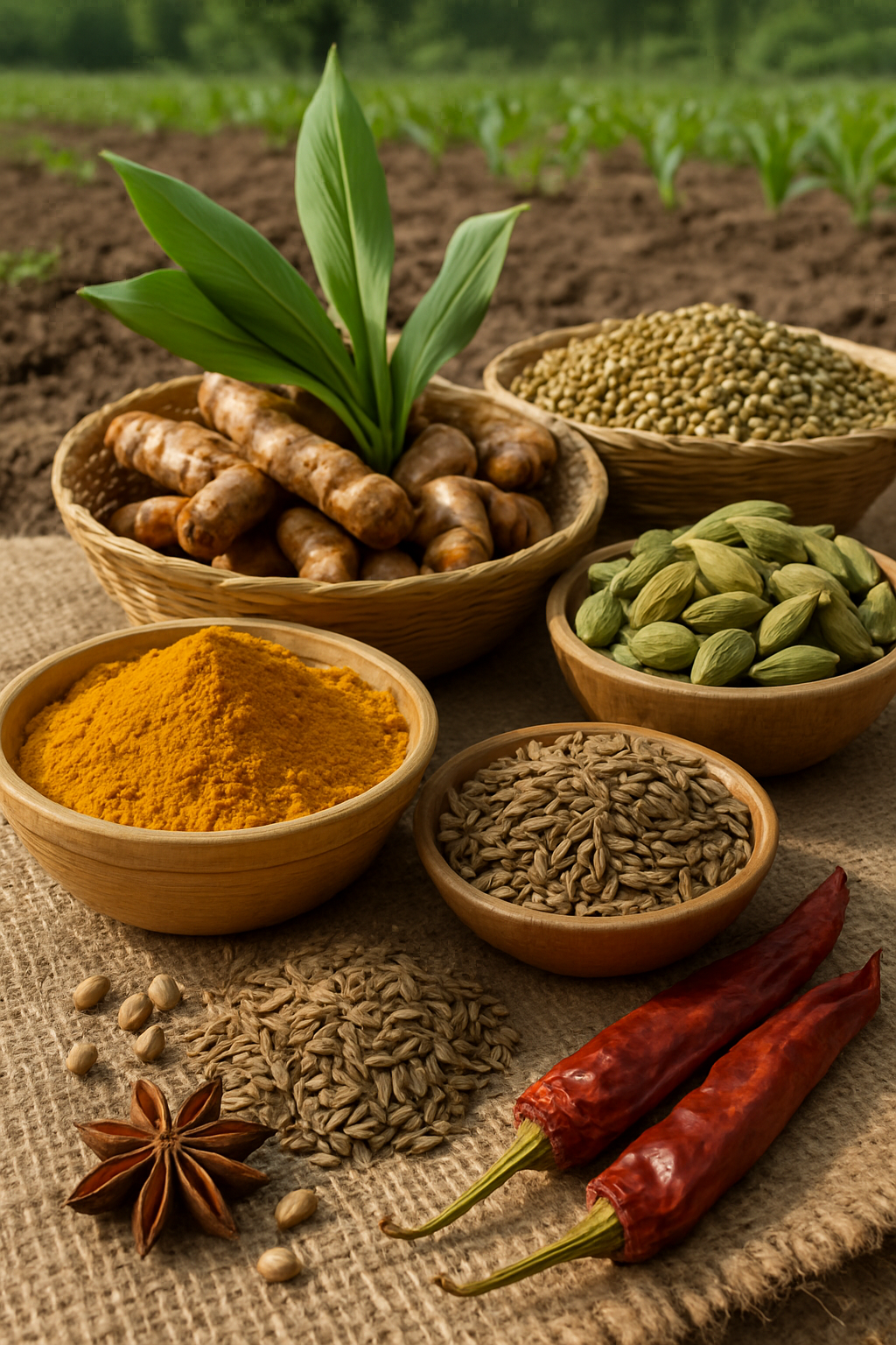 Growing Indian Spices Banner
